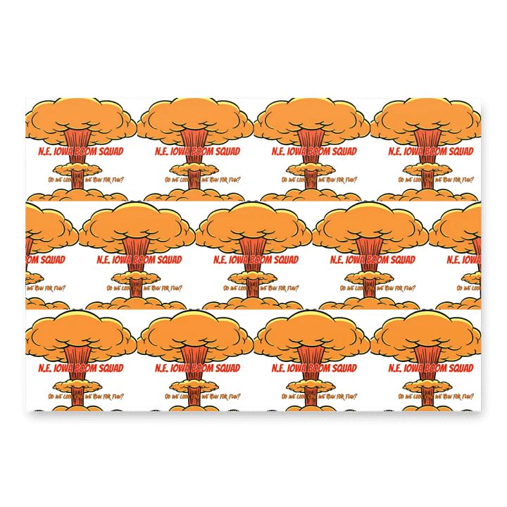 BOOM Squad wrapping paper product image (1)