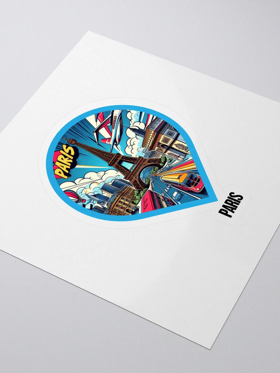 Kiss Cut Stickers | AI Design Paris city product image (3)
