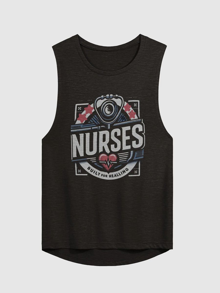 Nurses Built for Healing Muscle Tank product image (3)