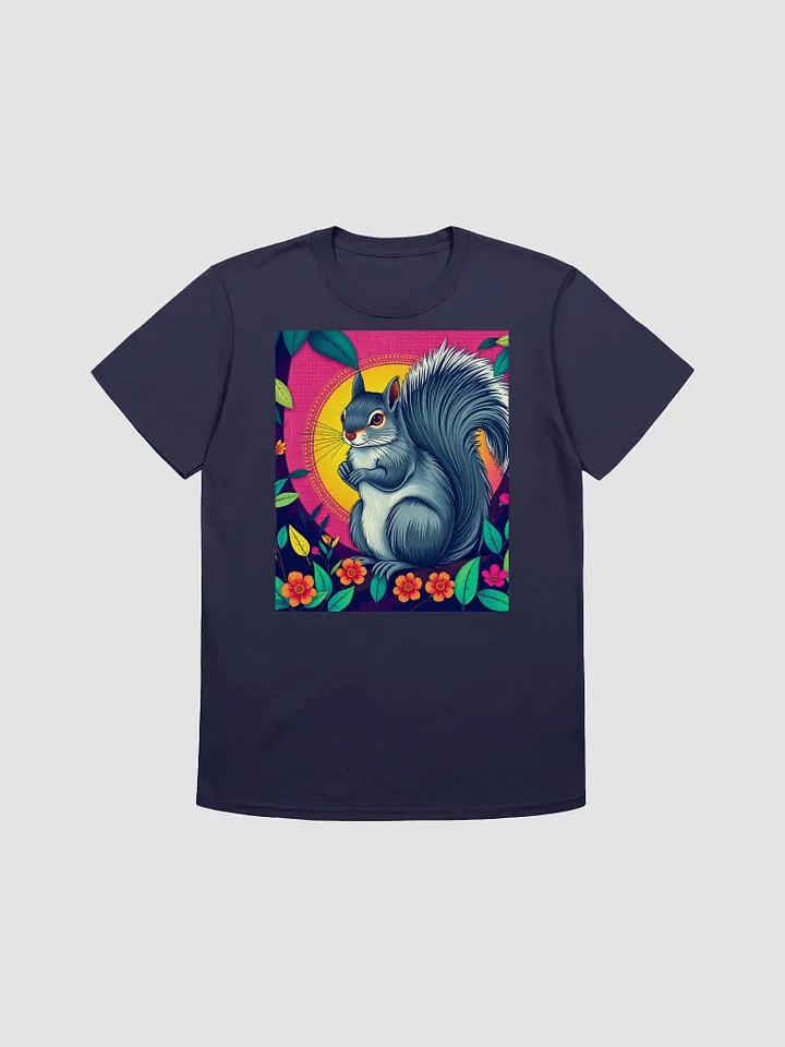 Vibrant Squirrel Illustration T-Shirt product image (1)