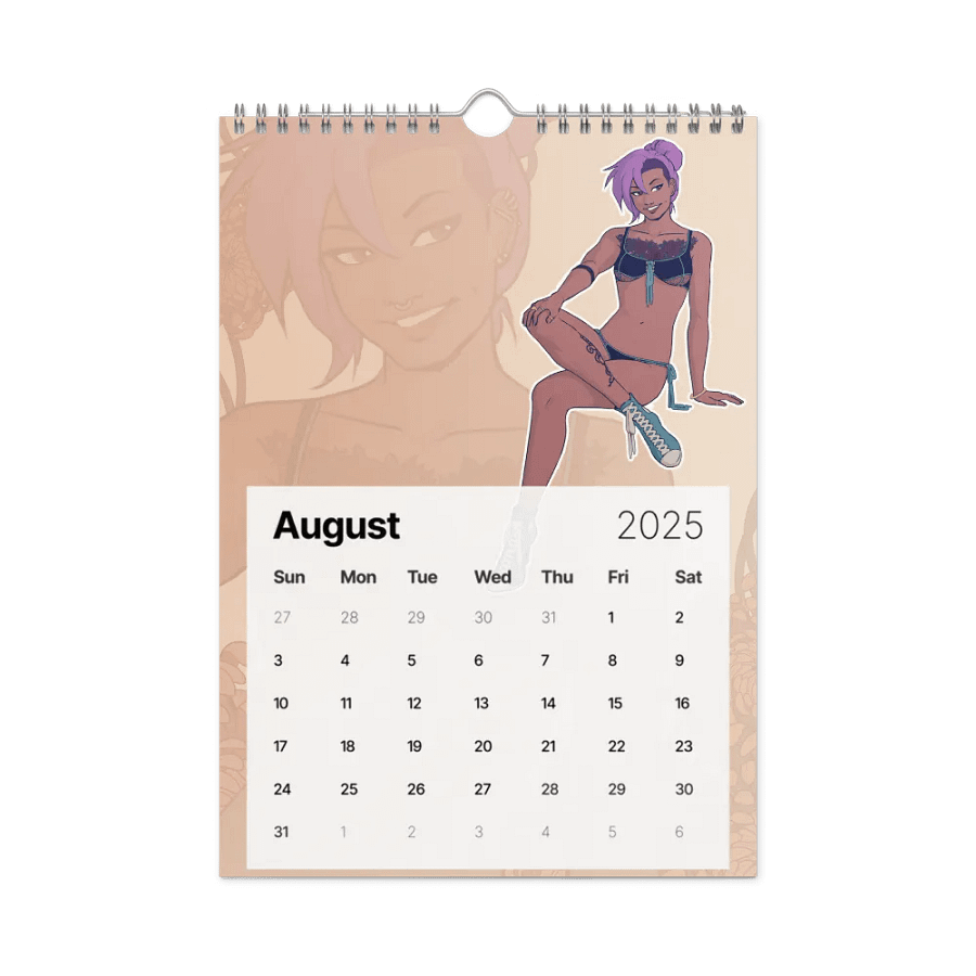 2025 Familiar Pinup Wall Calendar product image (4)