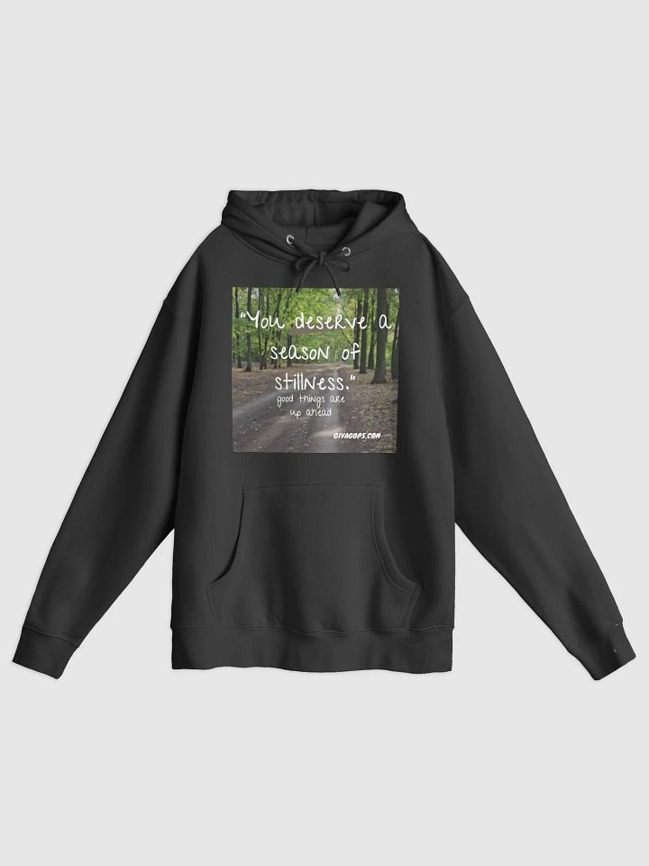 "You Deserve A Season Of Stillnes Lane Seven Premium Pullover Hoodie" product image (1)