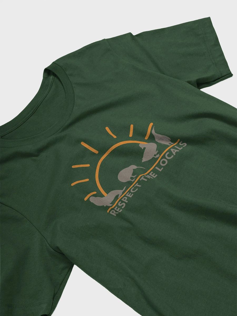 Respect The Locals T-Shirt, Wildlife Conservation Gift, Nature Lover T-shirt product image (3)