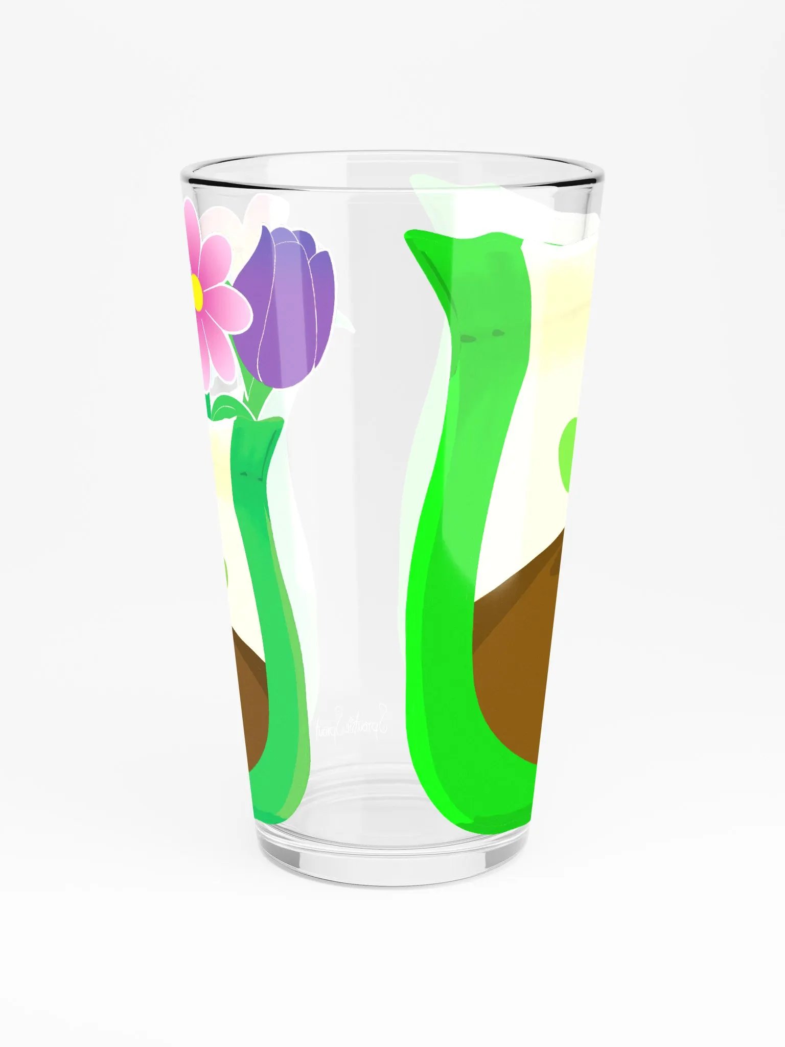 Fertilizer & Flowers - glass product image (3)