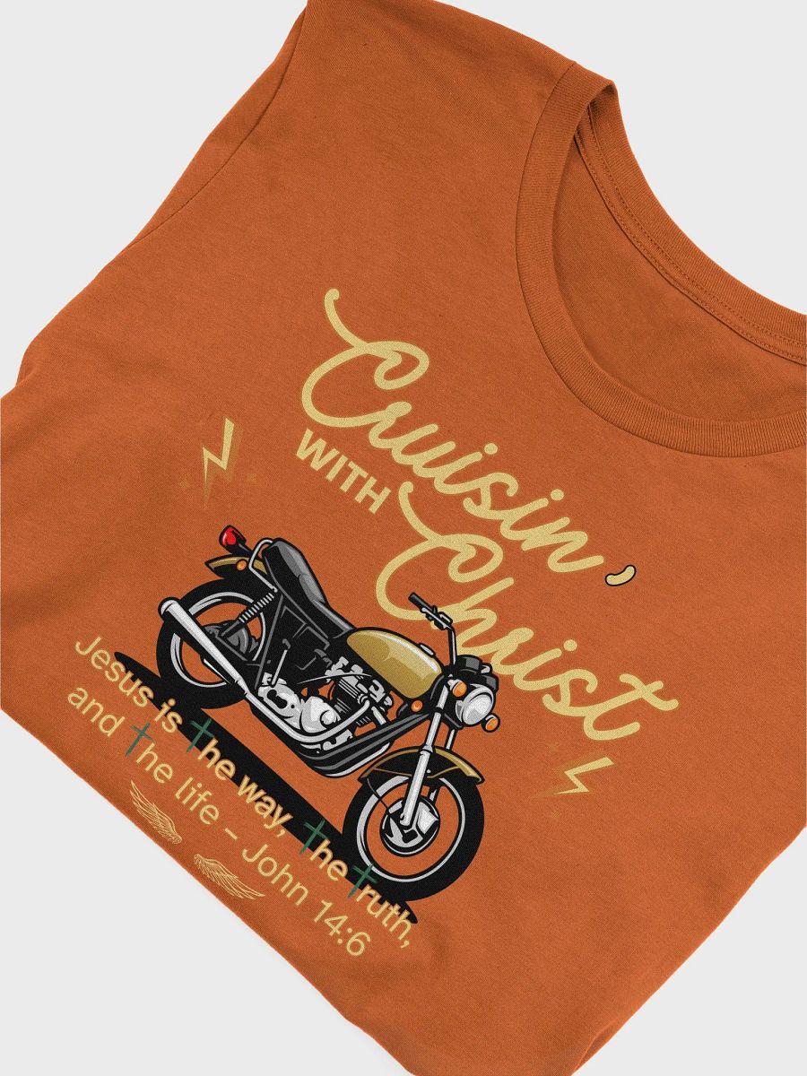 Cruisin' with Christ T-Shirt-Tan product image (31)
