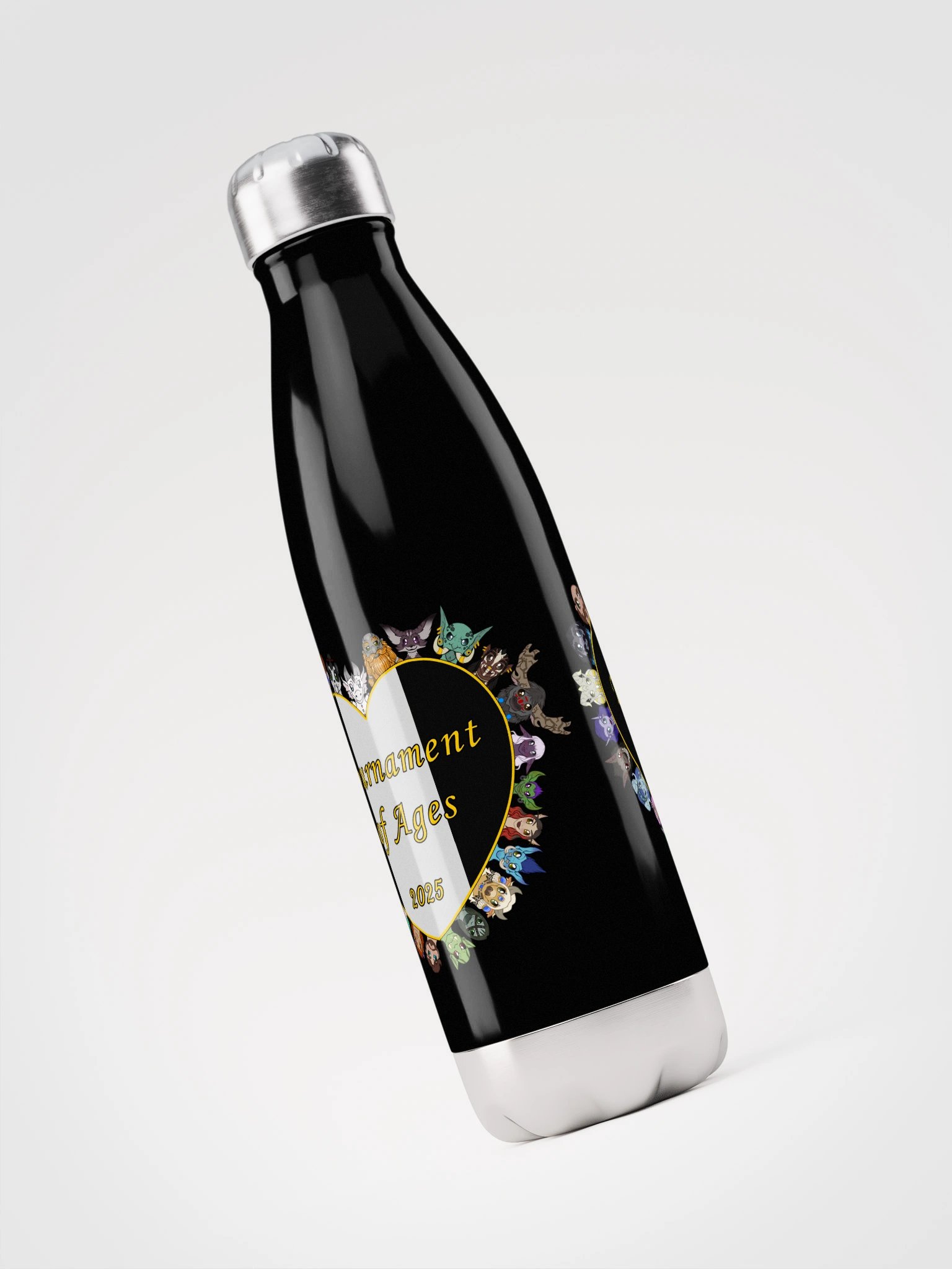 Everyone's Got Heart - Water Bottle [Stainless Steel] product image (3)