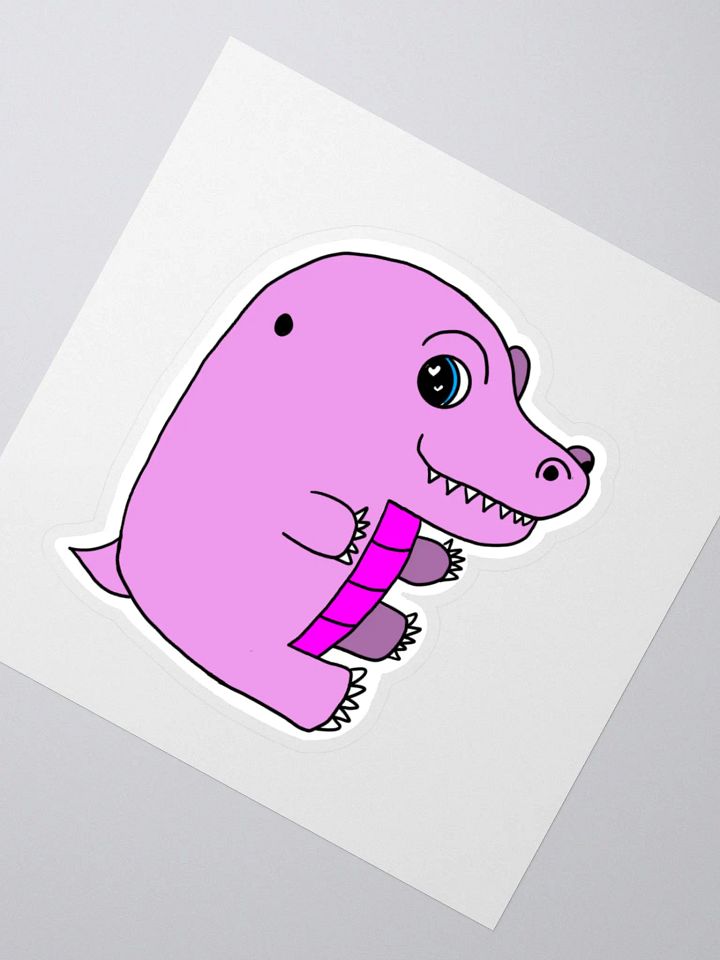 Pink Floofy Alligator product image (5)