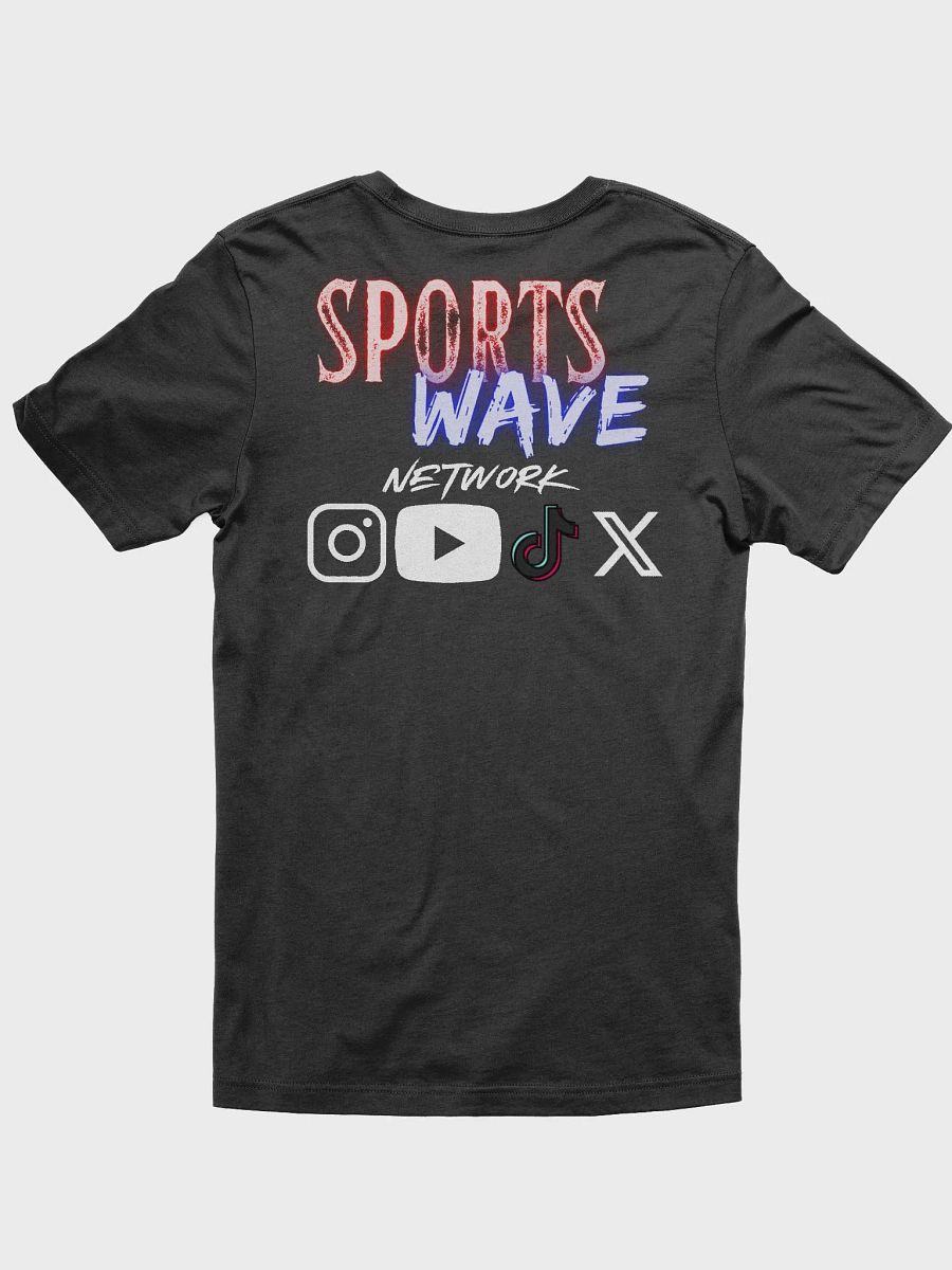 Sports Wave Network - T-Shirt w/Logo & Socials product image (3)