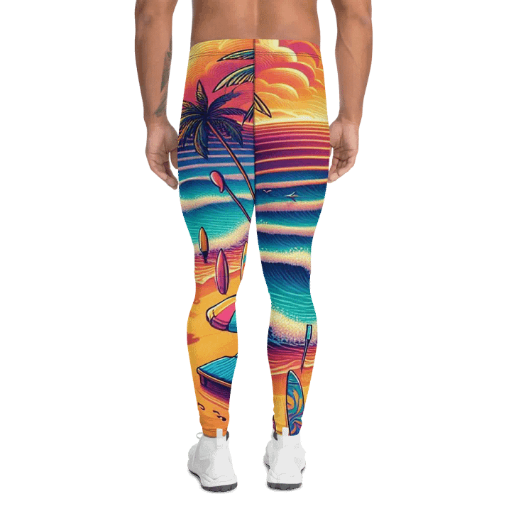 Sunset Dreams Men's Leggings | Ai Design product image (2)