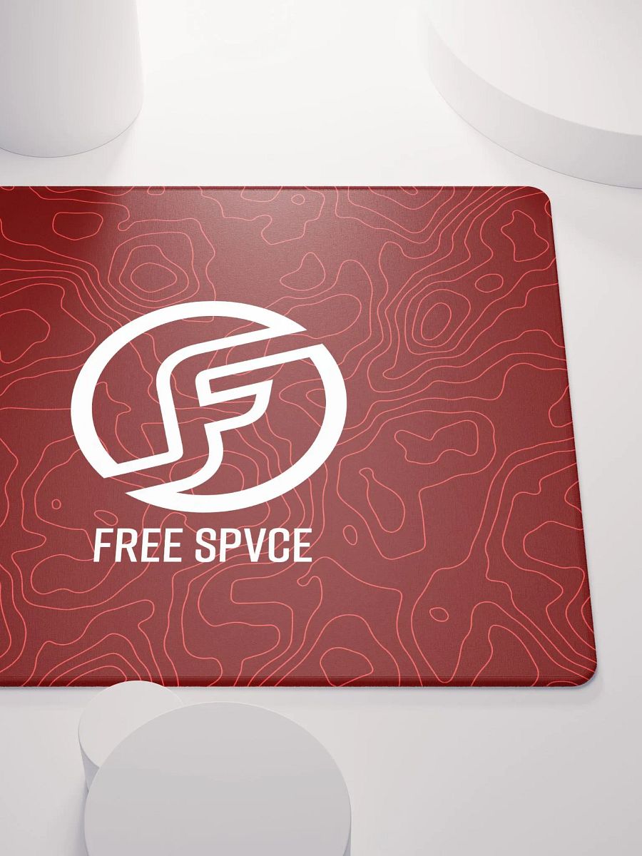 Topographic Red Mousepad product image (9)