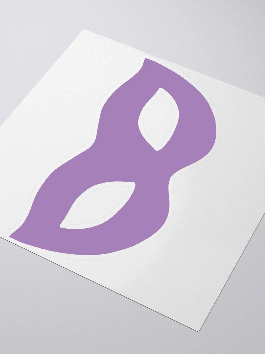 Purple Mask Sticker product image (3)