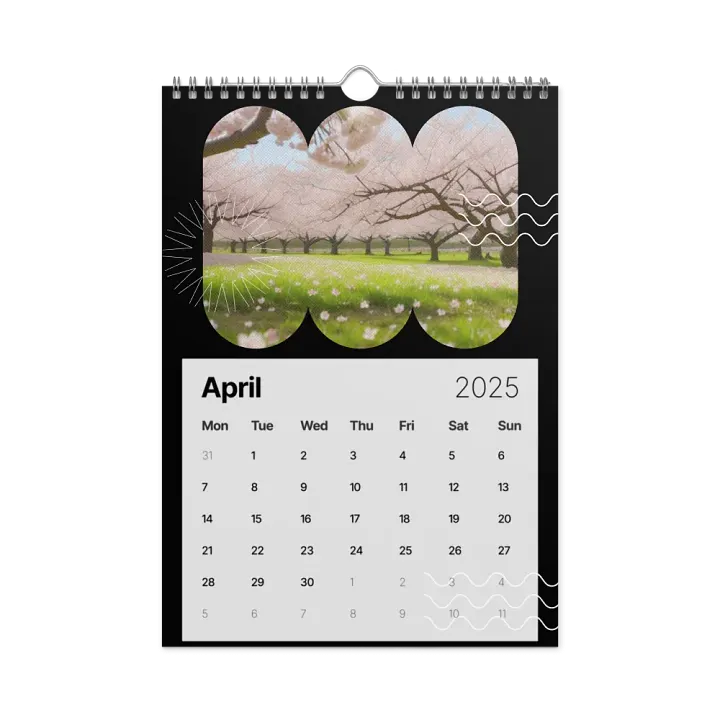 SEASONAL NATURE WALL CALENDAR 2025 product image (1)