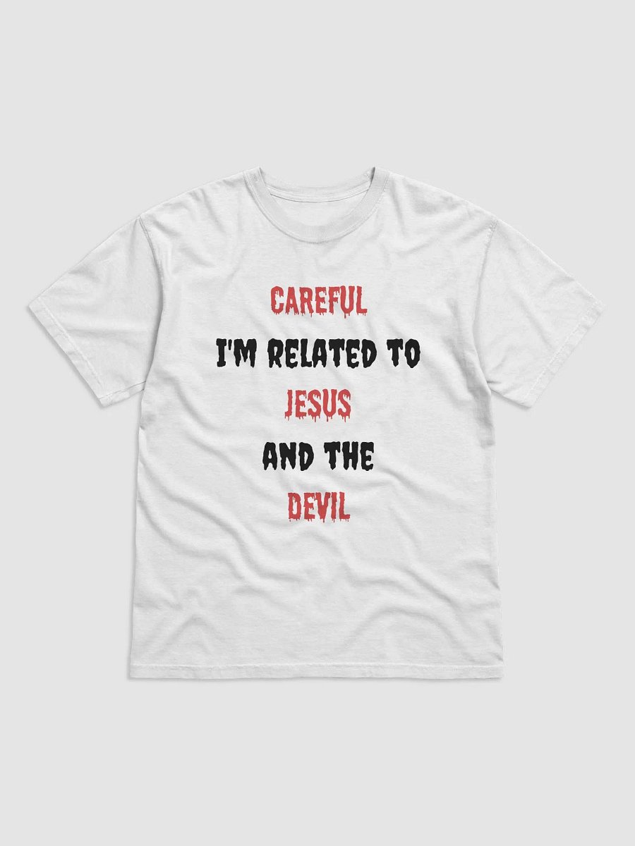 Related to Jesus and the Devil Heavyweight T-Shirt product image (4)