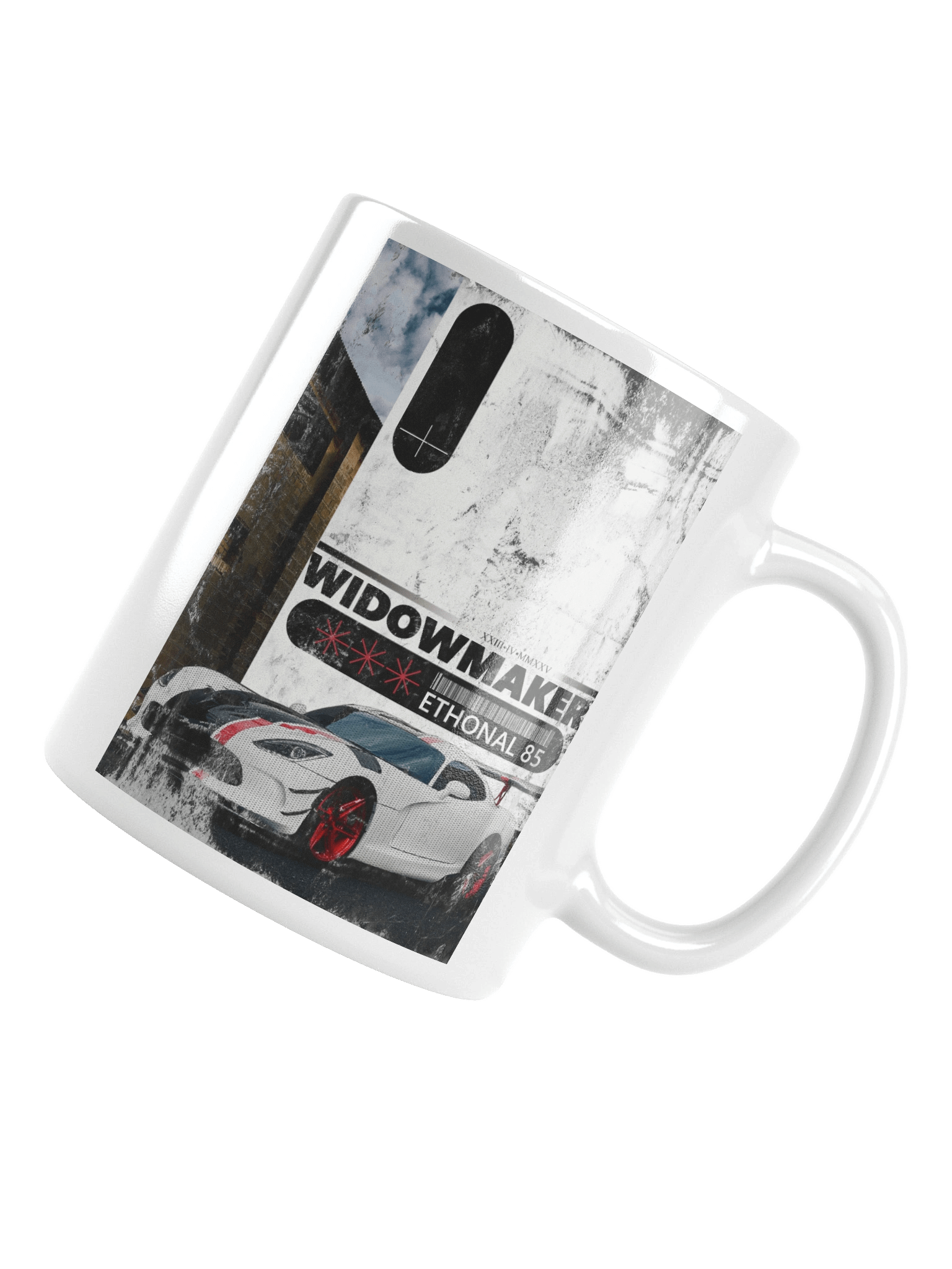 Widowmaker E85 Worn | White Glossy Mug product image (11)