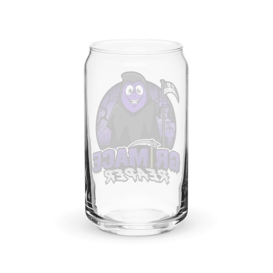 The Grimace Reaper Glass Cup product image (38)