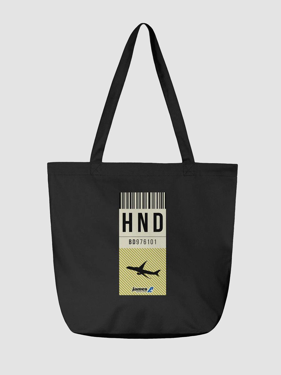 Tokyo Haneda (HND) Stylish Luggage Tag Tote Bag product image (2)