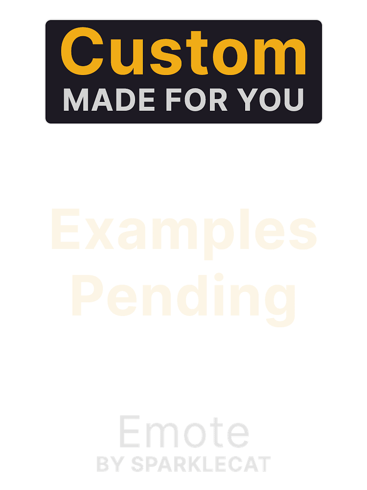 Custom Handdrawn Emote by SparkleCat product image (1)