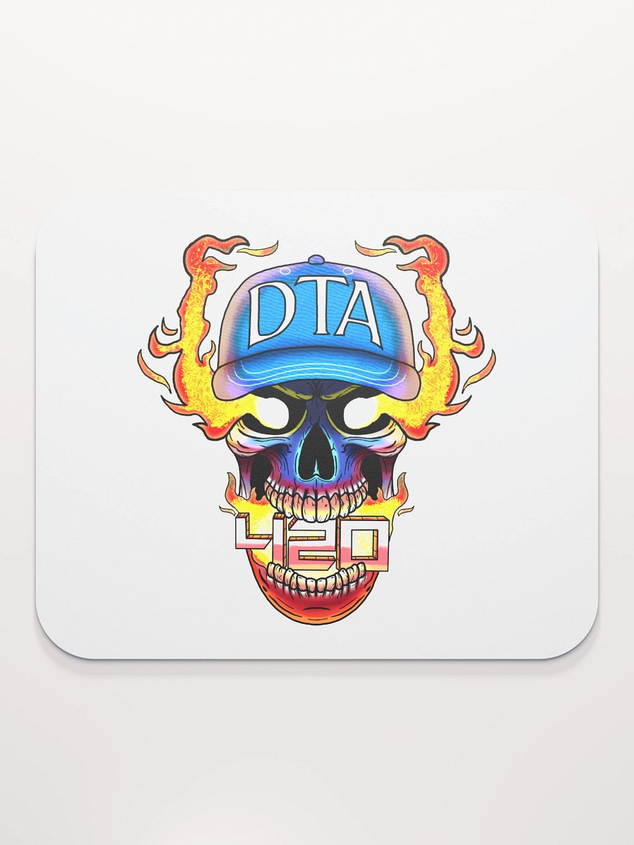 DTA Smokin Skull Mouse Pad product image (2)