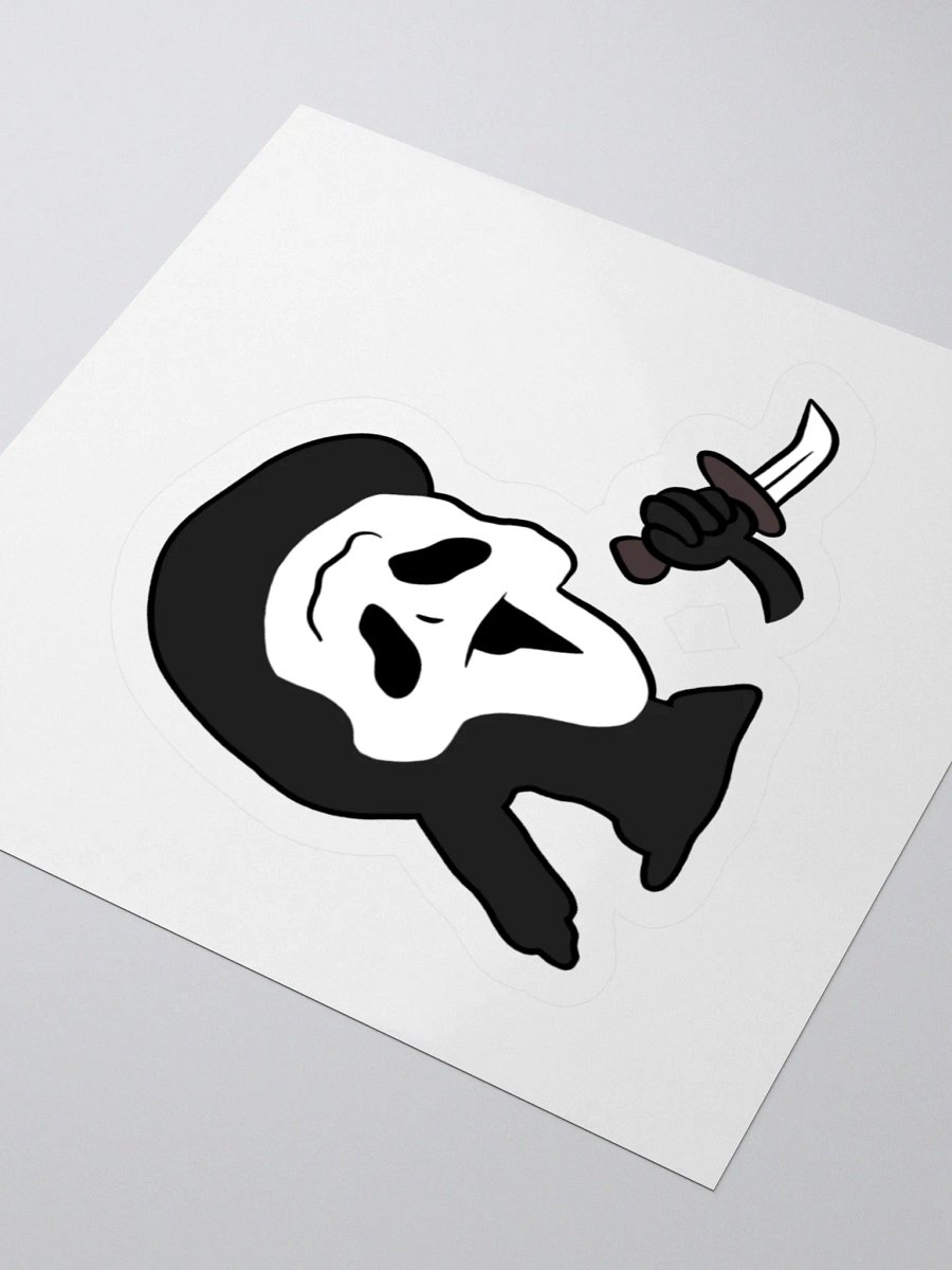 Ghosty face sticker product image (9)