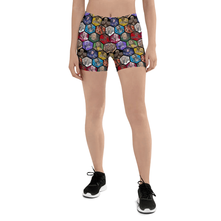 BG3 Character Shorts - rainbow product image (1)
