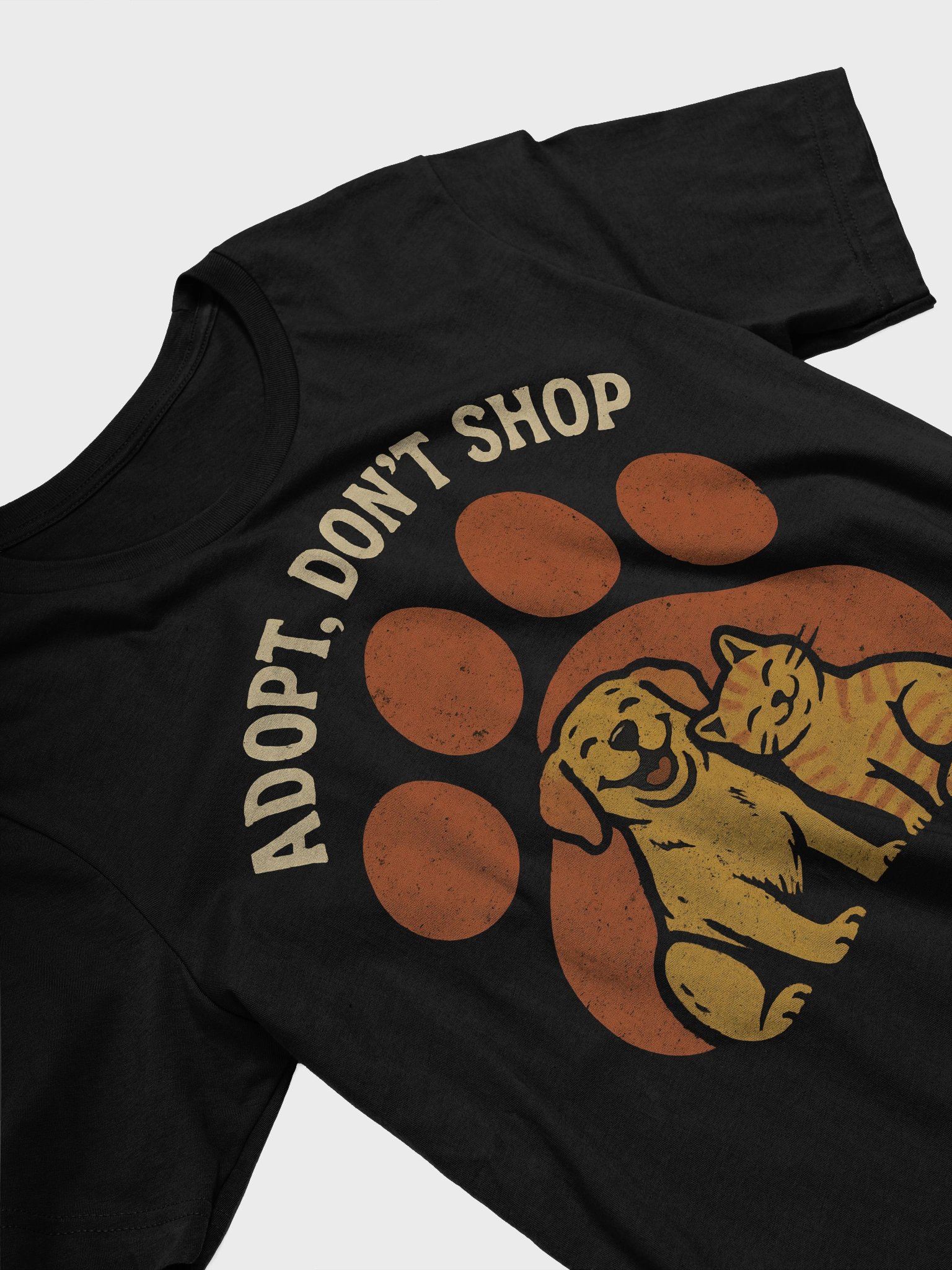 Smiling Paws Adoption T-Shirt product image (3)