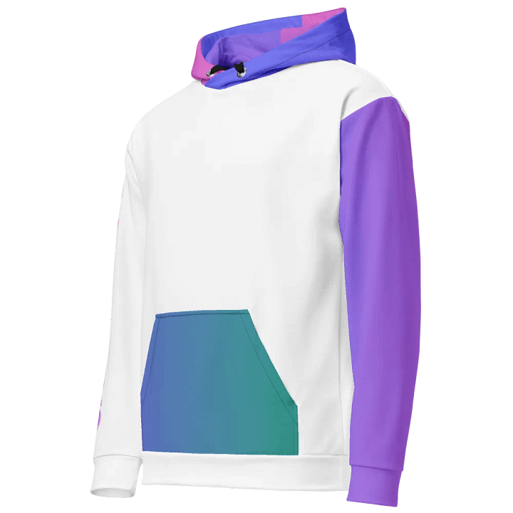 UNICORNLOCA Vertical Print Hoodie product image (2)