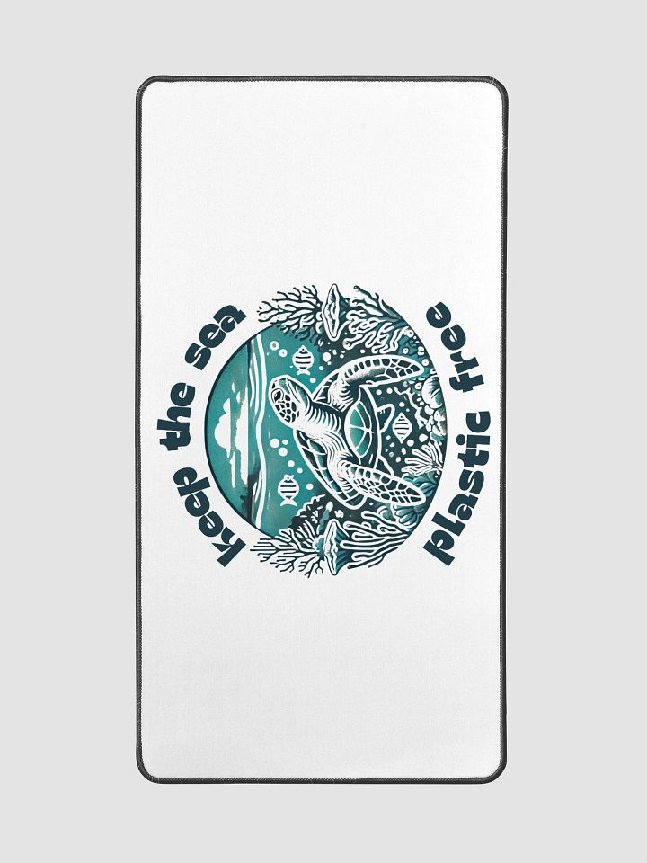 keep the sea plastic free Desk Mat product image (2)