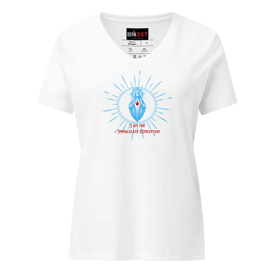 Immaculate Conception Sunburst V-Neck Tee product image (1)