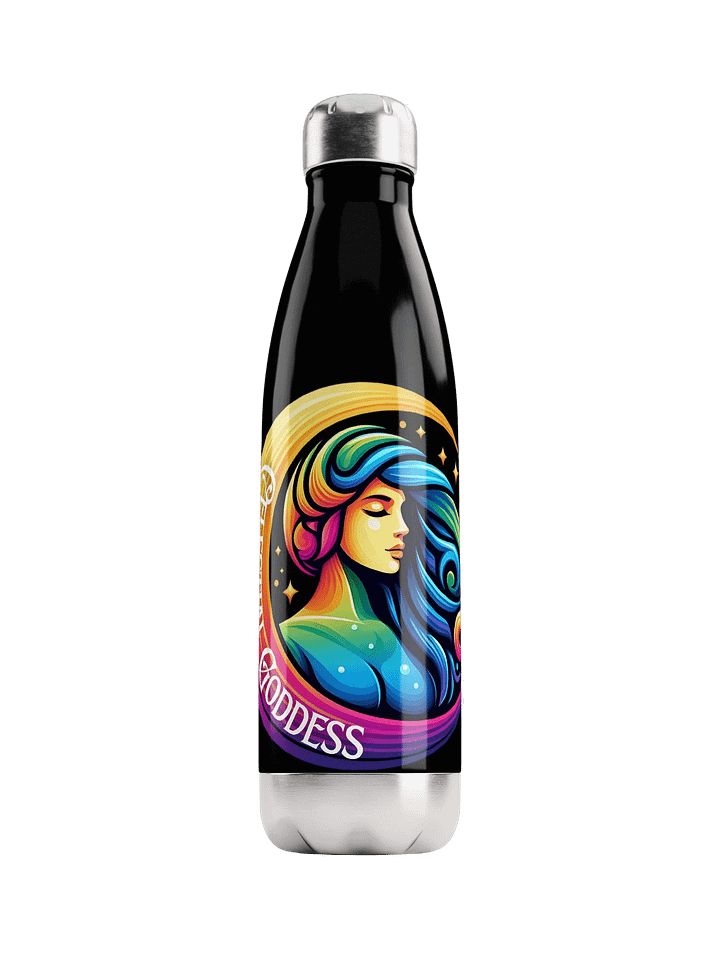 Celestial Crescent Moon Stainless Steel Water Bottle product image (1)