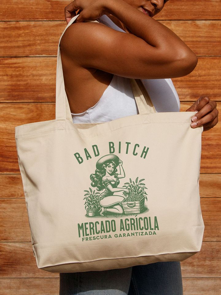 Bad Bitch Mercado Agrícola Tote Bag product image (1)