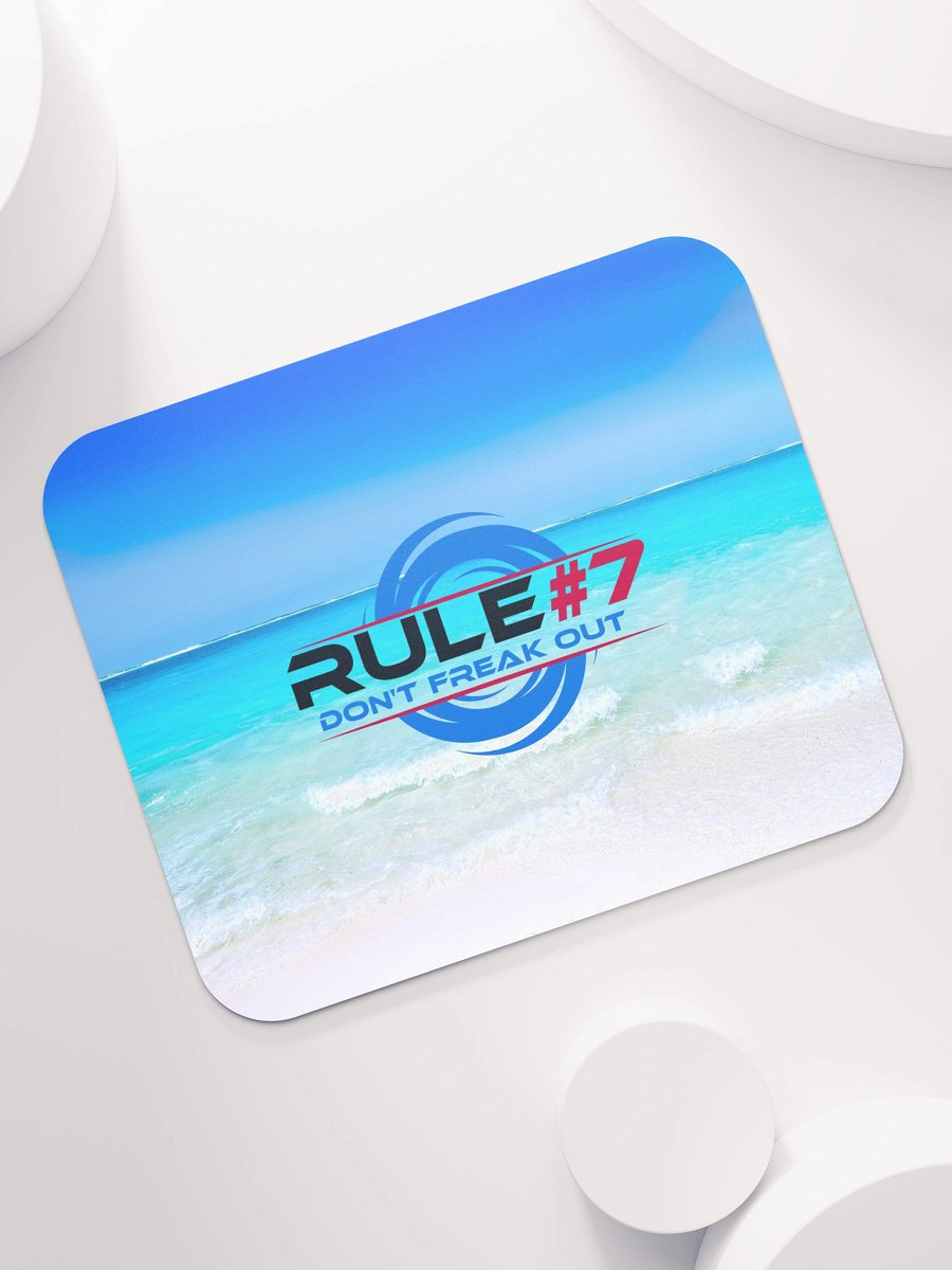 Rule #7 Mouse Pad Beach product image (7)