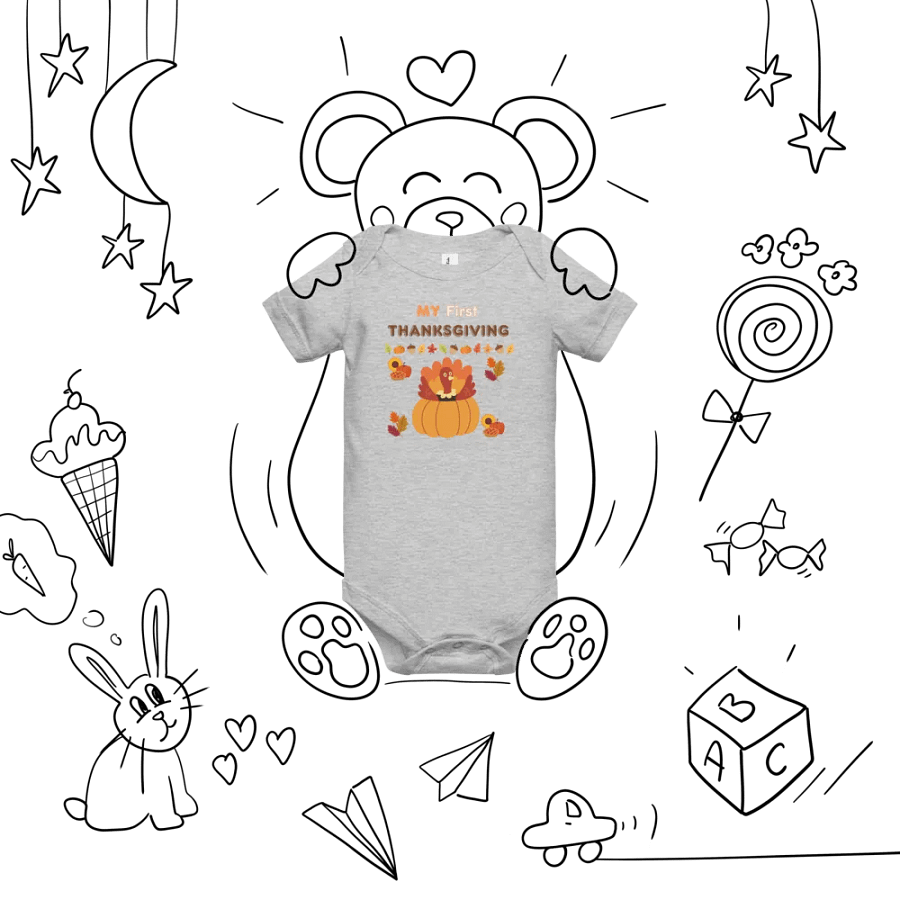 My First Thanksgiving Onesie product image (34)