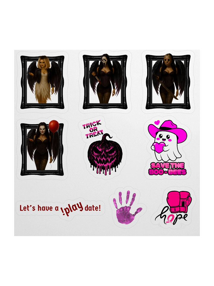 Angel's October Kiss Cut Stickers Set product image (1)