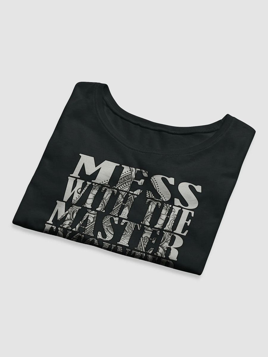 Mess With The Master, Encounter Disaster - Bella+Canvas Women's Crop Tee product image (5)