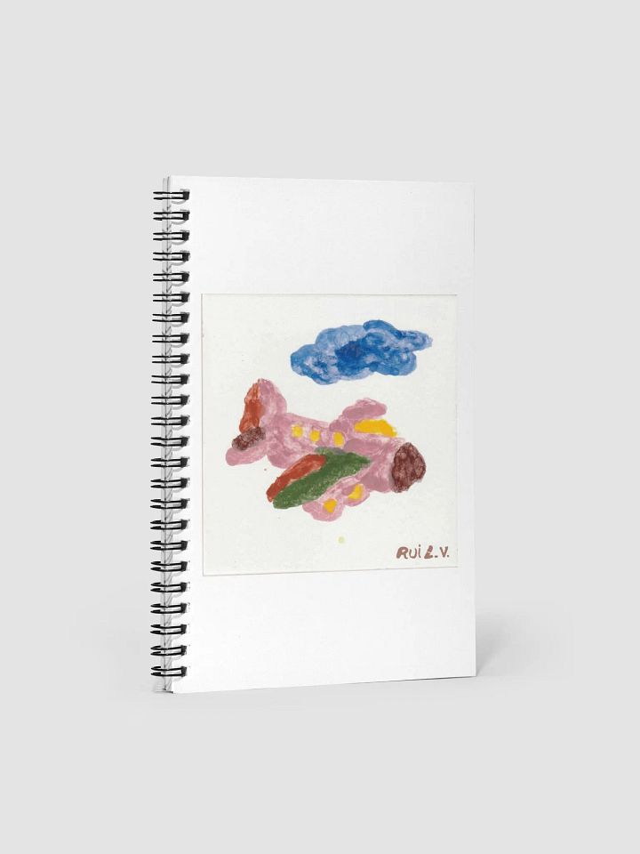 Kid Airplane (Spiral Notebook) product image (1)