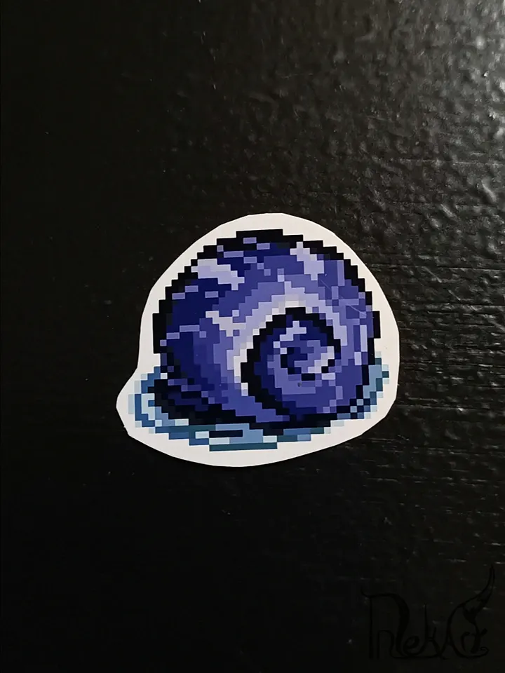 Shell Vinyl Sticker product image (1)