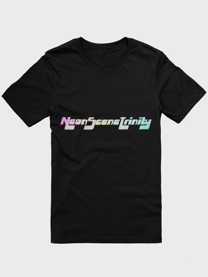 Neon Scene Trinity Logo Tee (Black) product image (1)