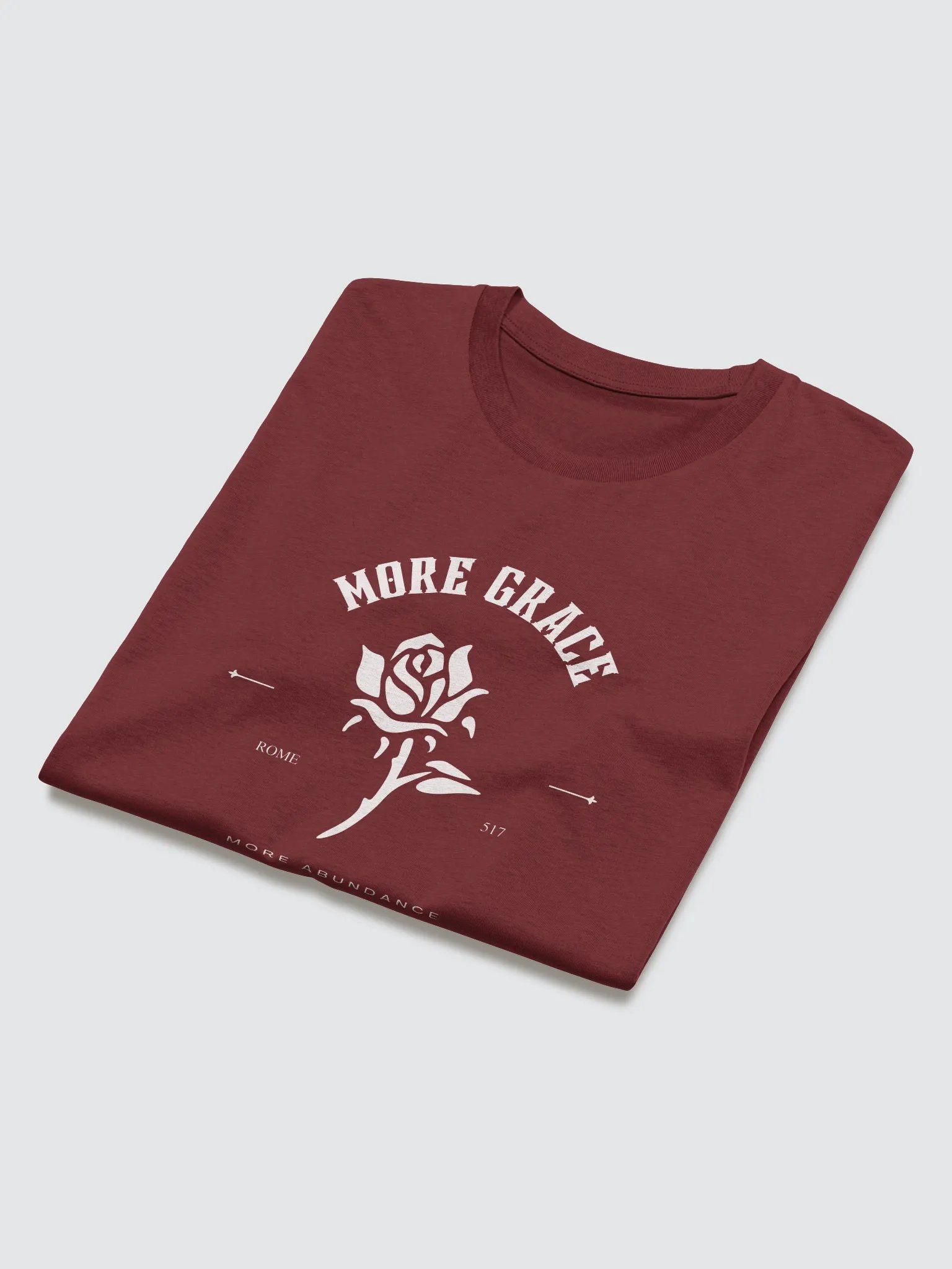 More Grace, More Abundance | Organic Cotton | T-Shirt Male product image (3)