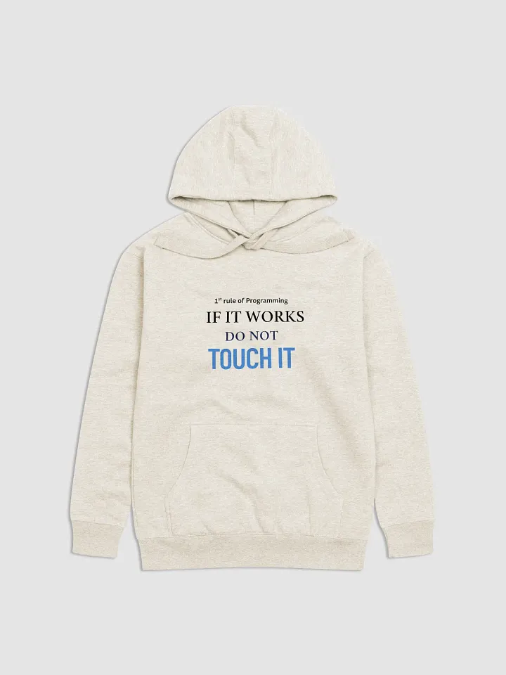 Rule of Programming Hoodie product image (1)