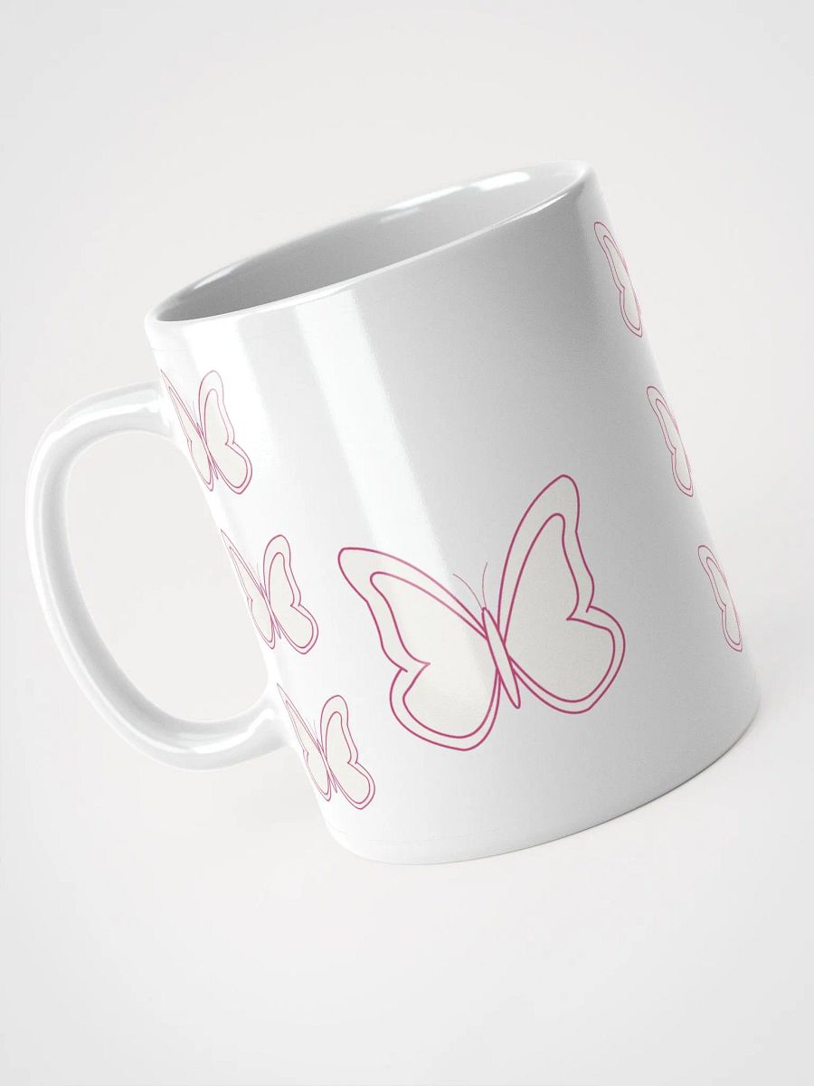Pink Butterfly Highlight Symphony Mug product image (7)