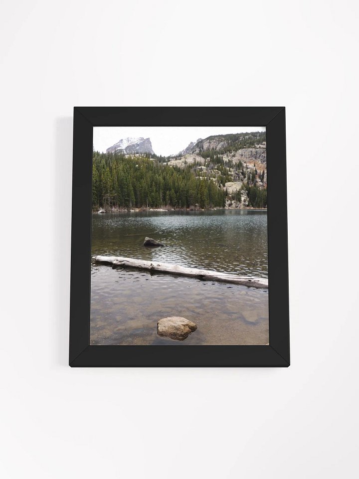 Bear Lake Framed Print product image (1)