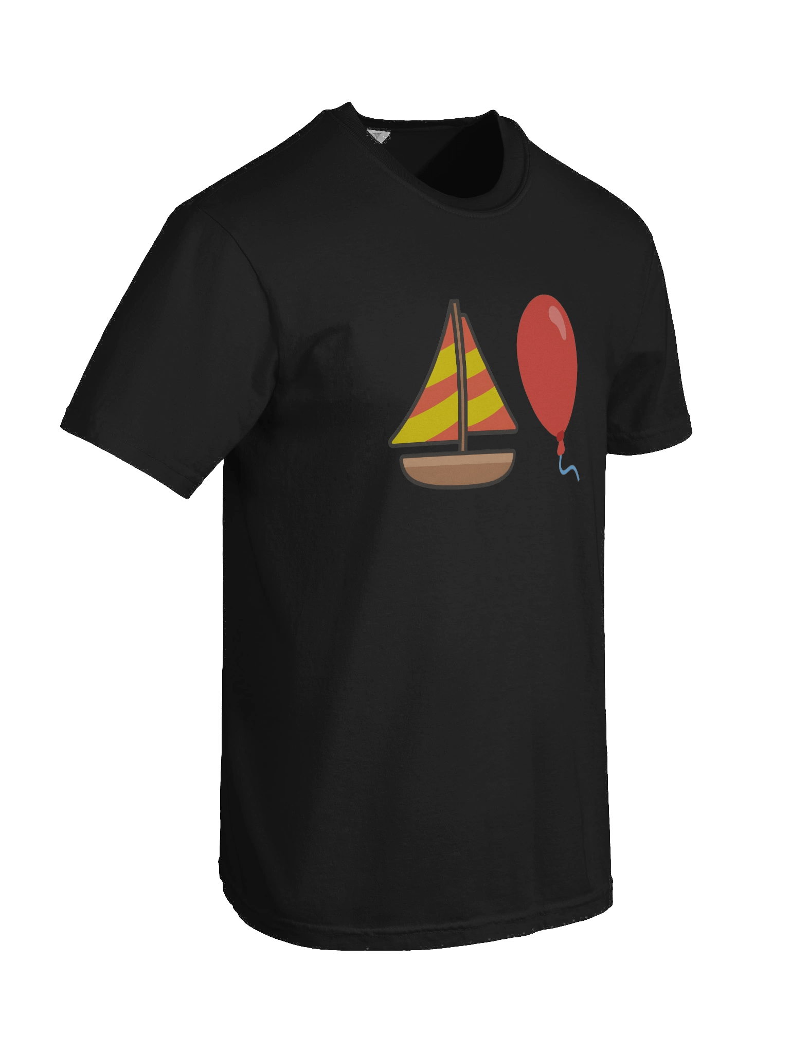 Scarymoji Balloony Boat tee product image (38)