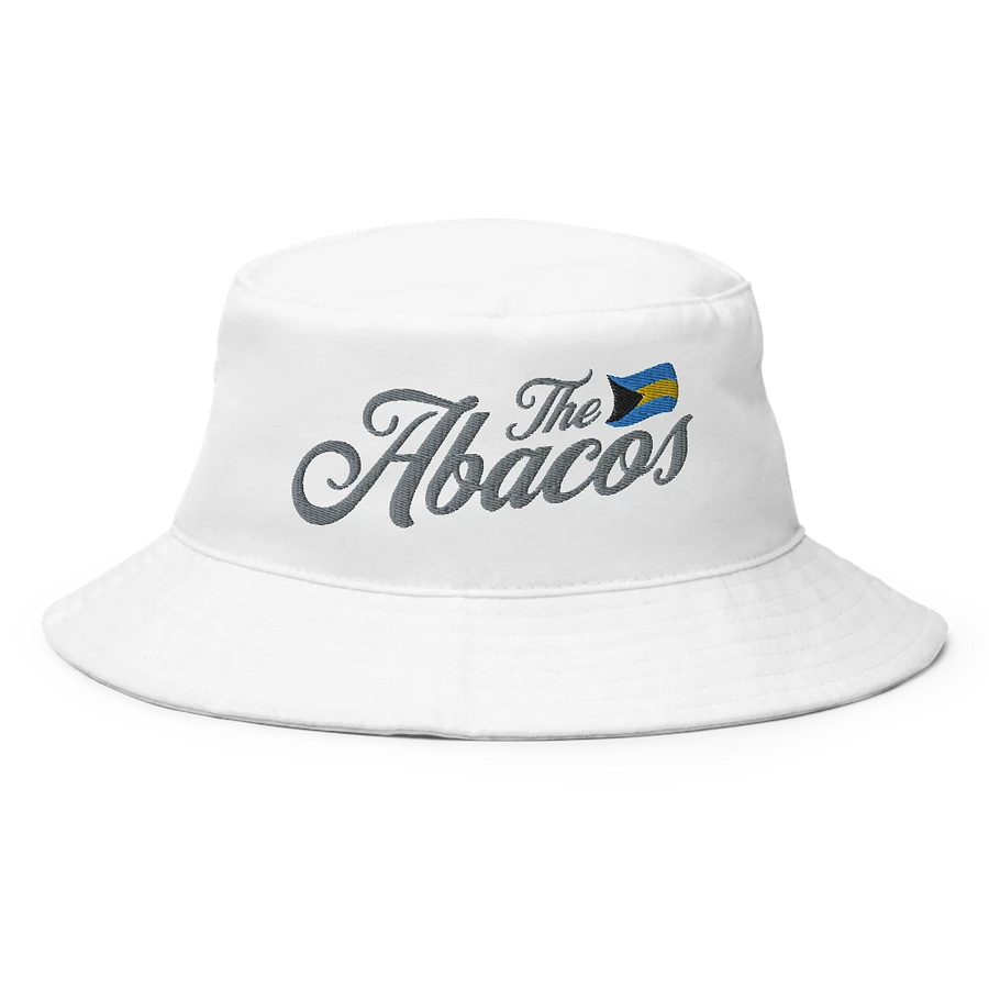 The Abacos Bahamas Hat : Bahamas Flag Bucket Hat Embroidered product image (7)