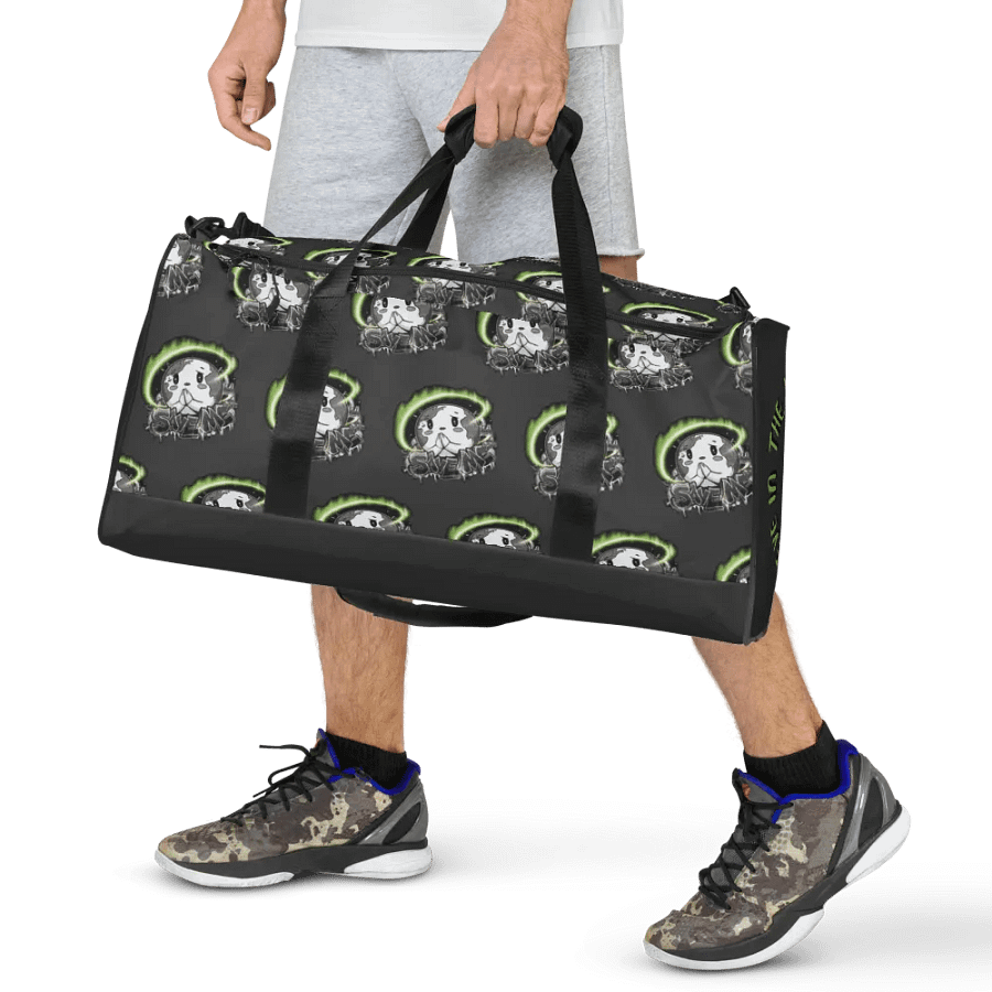 Save Me: A Plea from Planet Earth Eclipse Duffle Bag 🌍 product image (6)