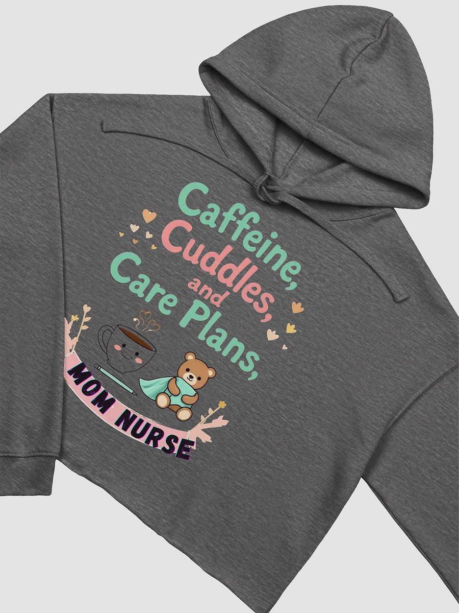 Mom Nurse Caffeine Crop Hoodie product image (21)