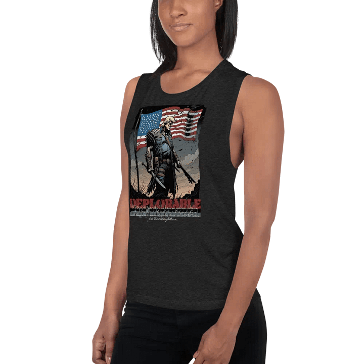 Deplorable - Women's Flowy Muscle Tank product image (2)