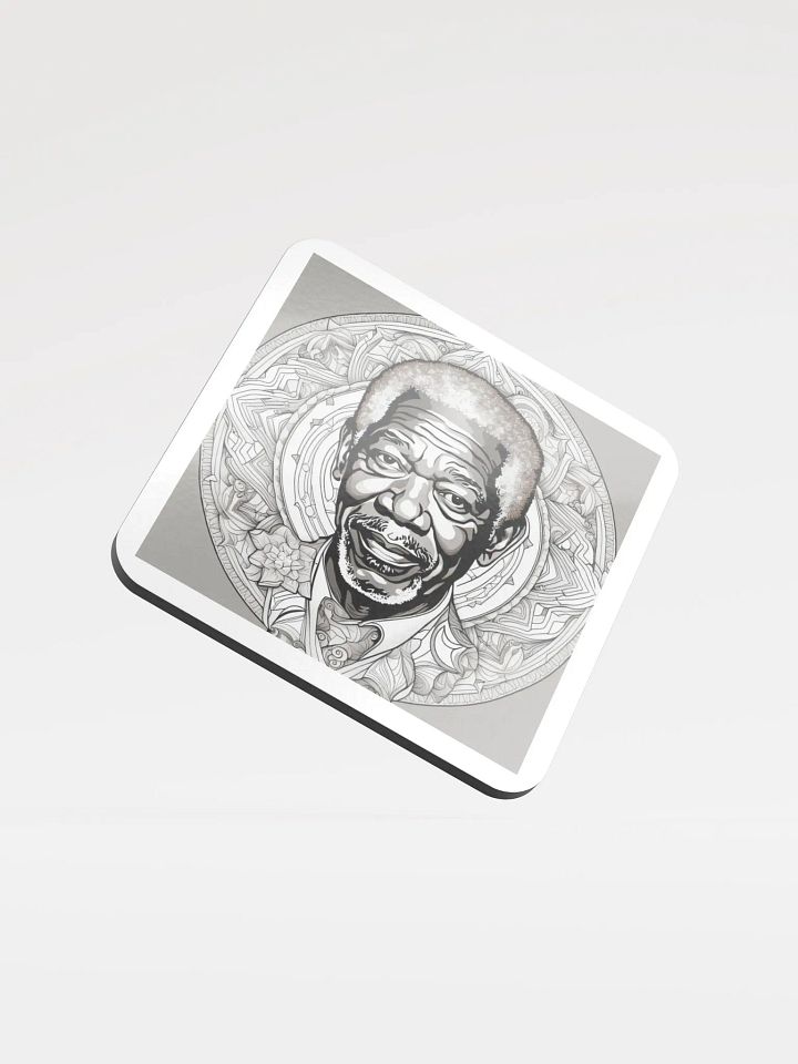 Ornate Visage Cork Coaster product image (1)