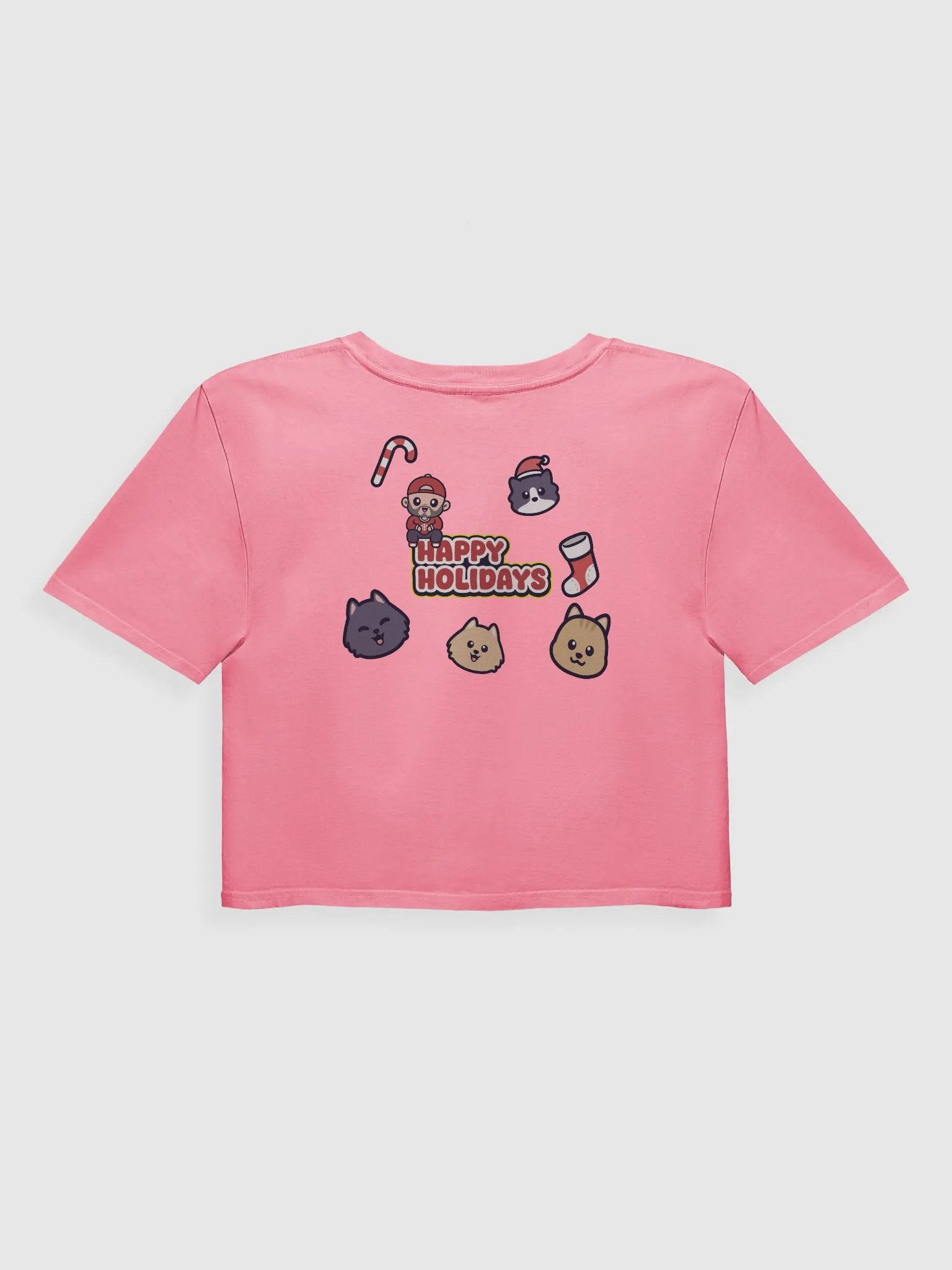 A Very Warrior Comfy Cropped Tee! product image (19)