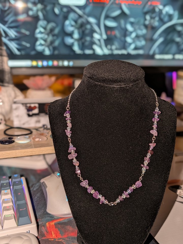 Amethyst Crystal Choker product image (1)