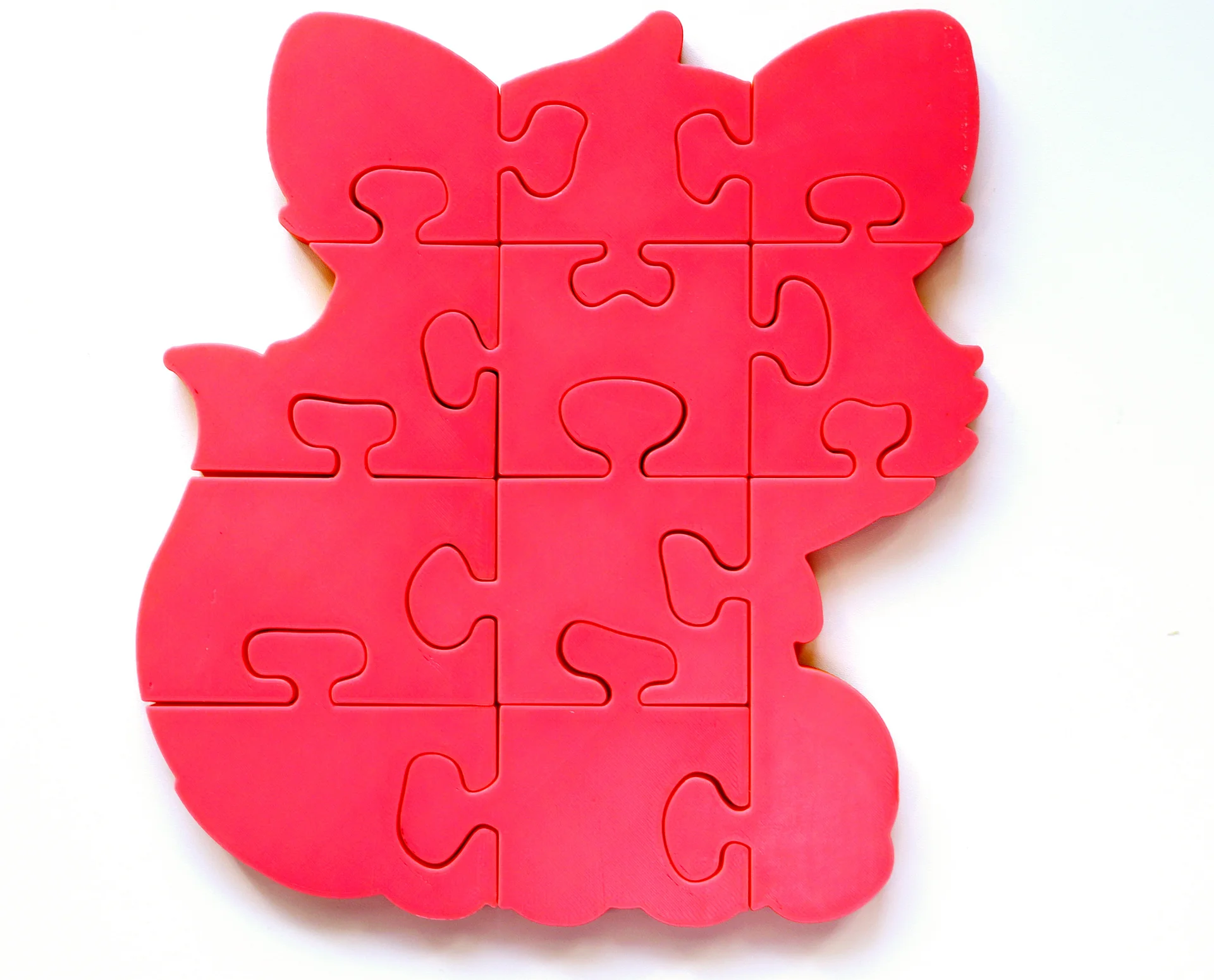 Fox 3D Printed Puzzle –A Woodland Favorite For Kids! product image (3)
